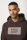 Kingsland Hoodie KLSebastian brown black coffee, green black ink