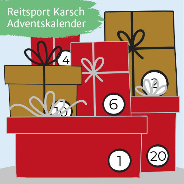 Adventskalender für Pferd und Reiter KLEIN