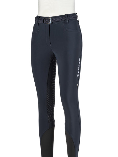 Equiline Damen Reithose FullGrip Donder, navy, HW´22