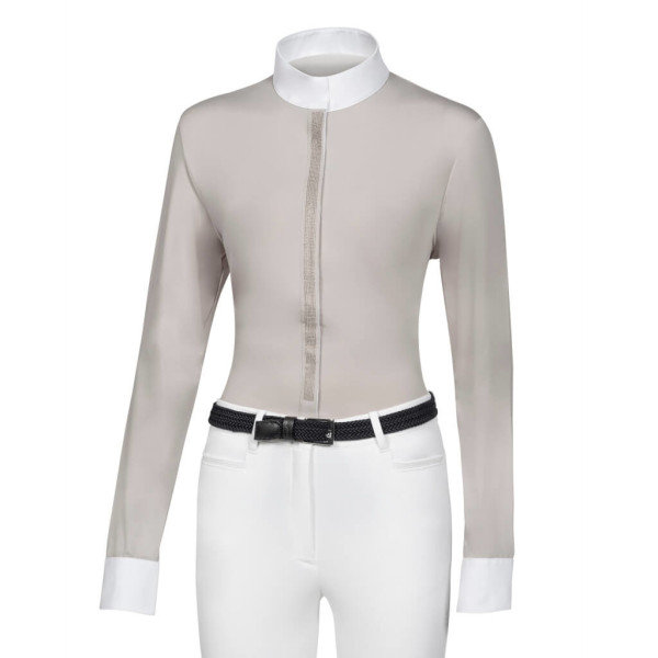 Equiline Damen Turniershirt Esade , burro/butter, white