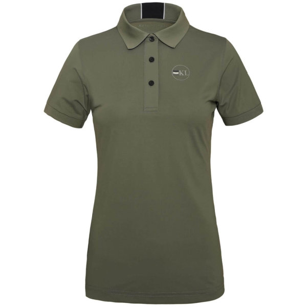 Kingsland Damen Polo Shirt KLBrinlee, purple flint, green castor