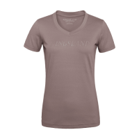 Kingsland Damen T- Shirt KLBianca V- Neck, purple quail, green castor