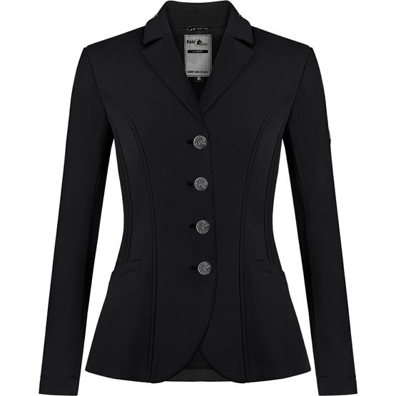 FairPlay DamenTurnier Jacket FP Abigail Fleur, black