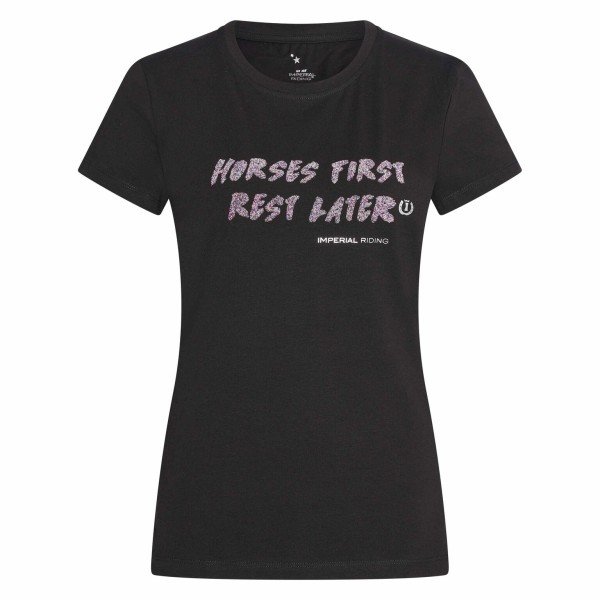 Imperial Riding Damen T- Shirt IRHHorses First , black