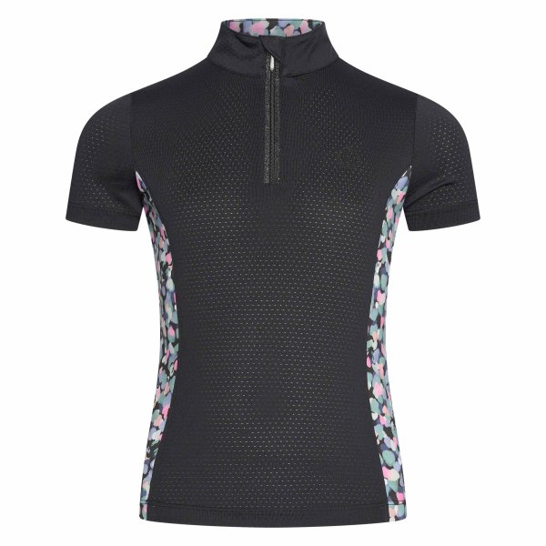 Imperial Riding Kinder Shirt IRHRoxy, black