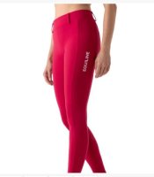 Equiline Damen Reitleggins FullGrip Calref mit Gürtelschlaufen, ice, cherry red, wood violet