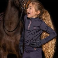 Imperial Riding Langarmshirt Kinder IRHAbby, navy, macaron