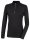 Pikeur Damen Langarm Shirt Zip Sports, beige, black