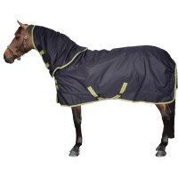 Bucas Outdoordecke Oasis Turnout 200g + Neck, navy