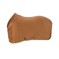 Eskadron Abschwitzdecke Softshell Air, black, cognac