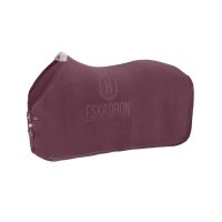 Eskadron Abschwitzdecke Fleece Stamp Heritage, basalt grey, pearl rose, cassis