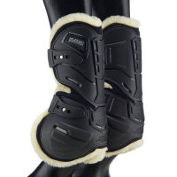 Stübben Gamasche FreeFlex Lammfell Front, schwarz