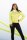 Pikeur Damen Fleecejacke Athleisure, lime, schwarz