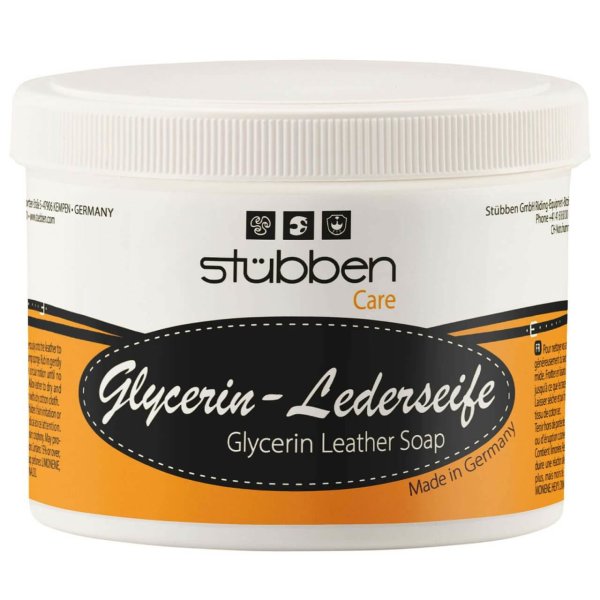 Stübben Glycerin Lederseife, 500g