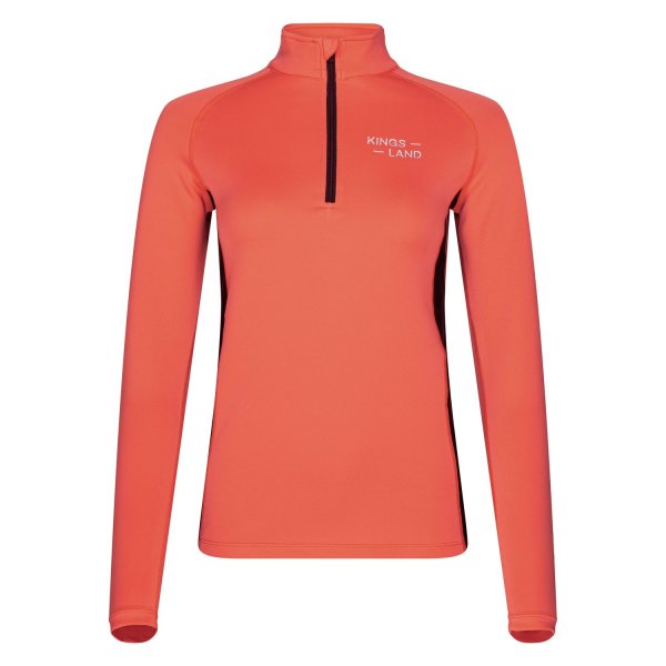 Kingsland Damen Trainingsshirt KLGineva, coral deep sea, navy