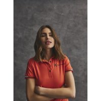 Kingsland Damen Poloshirt KLGreta, coral deep sea, navy