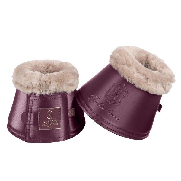 Eskadron Hufglocken FauxFur Heritage, cassis, pearl rose, navy, basalt grey