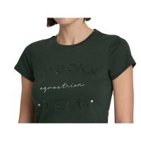 Spooks Damen T- Shirt Tildah, navy, orchid, dark forest