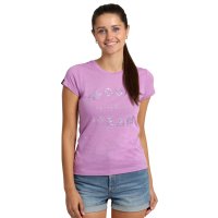 Spooks Damen T- Shirt Tildah, navy, orchid, dark forest