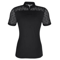 Pikeur Damen Turniershirt ZIP Shirt Selection, black, white