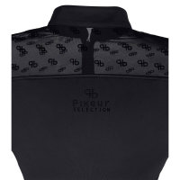 Pikeur Damen Turniershirt ZIP Shirt Selection, black, white