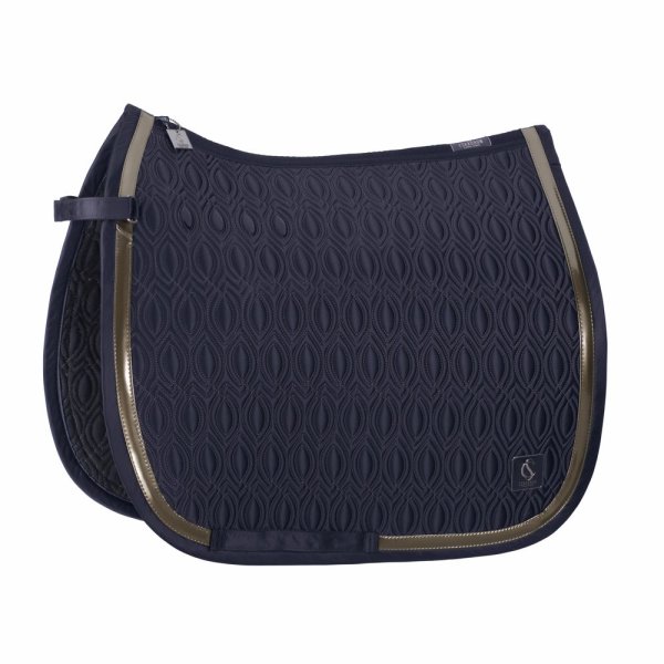 Eskadron Schabracke Mattgloss Contrast Classic Sports, navy, smoke taupe