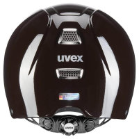 Uvex Reithelm Perfexxion 3 shiny, black, mocca