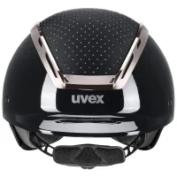 Uvex Reithelm Exxeed Glow, black, navy-black, black-rose