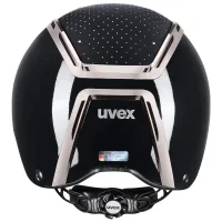 Uvex Reithelm Exxeed Glow, black, navy-black, black-rose