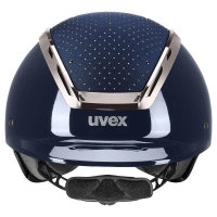 Uvex Reithelm Exxeed Glow, black, navy-black, black-rose