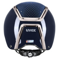 Uvex Reithelm Exxeed Glow, black, navy-black, black-rose