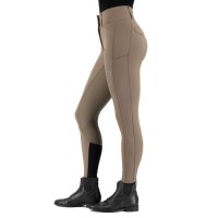 Euro Star Damen Winterreithose ESAurelia Diamond FG, mocca, chocolate chip