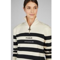 Pikeur Damen Sweatshirt Athleisure, off white/black