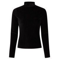 Pikeur Damen Langarmshirt Rip Selection, black velvet