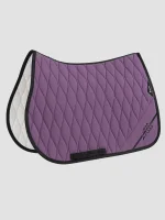 Equiline Schabracke Cumirc, black, purple