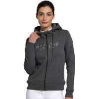 Spooks Damen Sweat Jacke Eliaa, plum, dark shadow