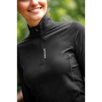 Spooks Damen Thermo Shirt Mairah, black