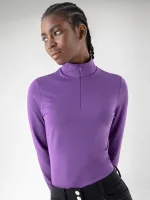 Equiline Damen Langarmshirt Galizze, patrician purple