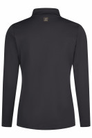 Equestrian Fanatics Damen Zip Shirt Heritage, almond, black