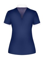 Fair Play Damen Turniershirt Sophie kurzarm, white, navy