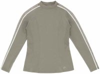 Equitheme Damen Langarmshirt Melodie, taupe