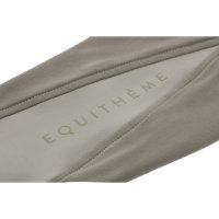 Equitheme Damen Reithose Queen FullGrip, black, taupe