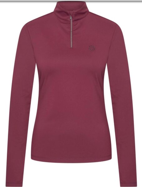 Imperial Riding Damen Shirt Langarm Amy, fig, bronze