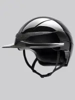Equiline Reithelm Lucido Strass Sun Visor, glossy black
