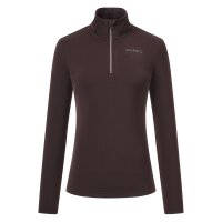 HV Polo Damen Shirt langarm Lumi, wood
