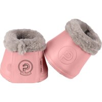 Eskadron Hufglocken FauxFur Platinum, soft rouge, black