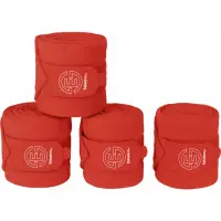 Eskadron Bandagen Fleece Dynamic poppy red, deep olive
