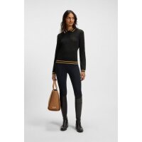 Hugo Boss Damen Polo Strick-Shirt Pam black