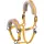 Eskadron Halfter Fauxfur Platinum golden yellow, soft rouge, taupe, black