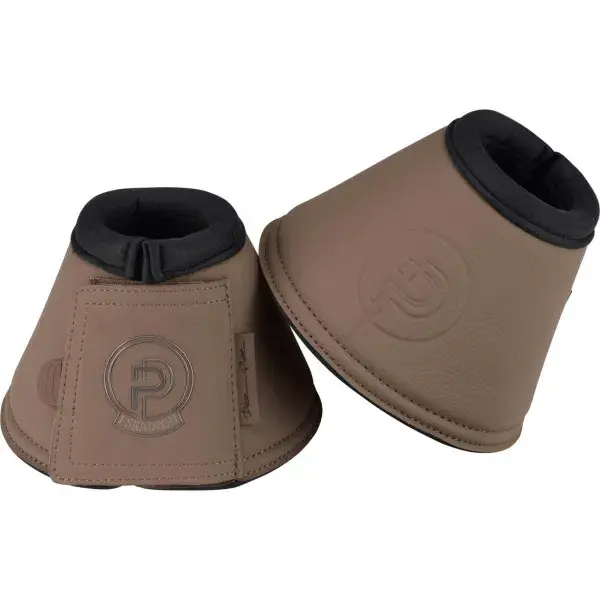 Eskadron Hufglocken Platinum black, golden yellow taupe